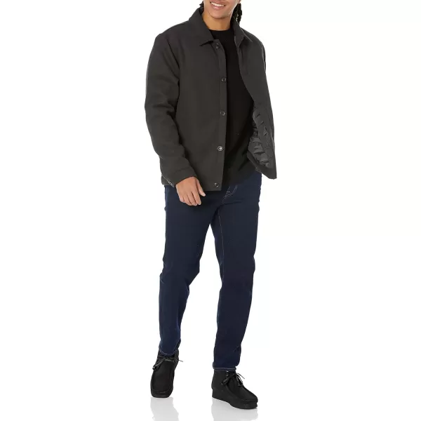 Amazon Essentials Mens Wool Short Jacket Available in Big  TallWashed Black