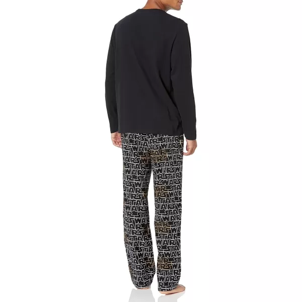 Amazon Essentials Star Wars Family Matching Pajama Sleep SetsAdult Star Wars Logo  Mens Flannel