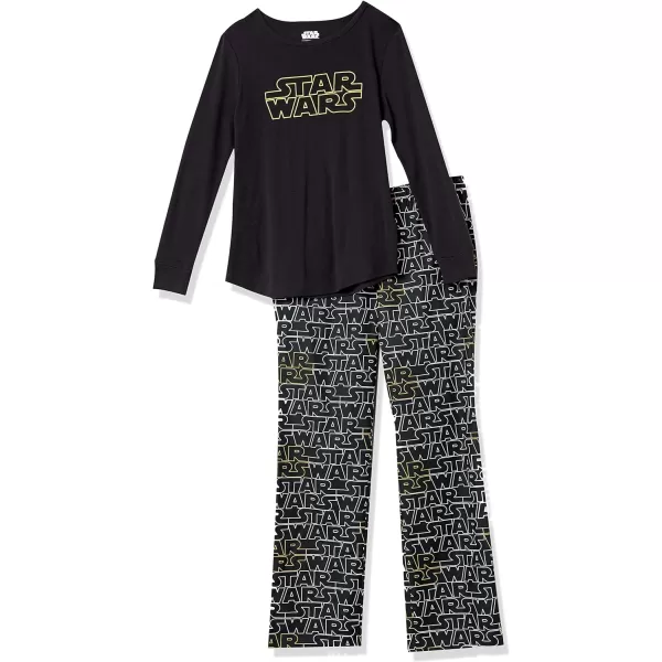 Amazon Essentials Star Wars Family Matching Pajama Sleep SetsAdult Star Wars Logo  Womens