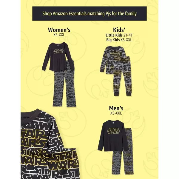 Amazon Essentials Star Wars Family Matching Pajama Sleep SetsAdult Star Wars Logo  Womens