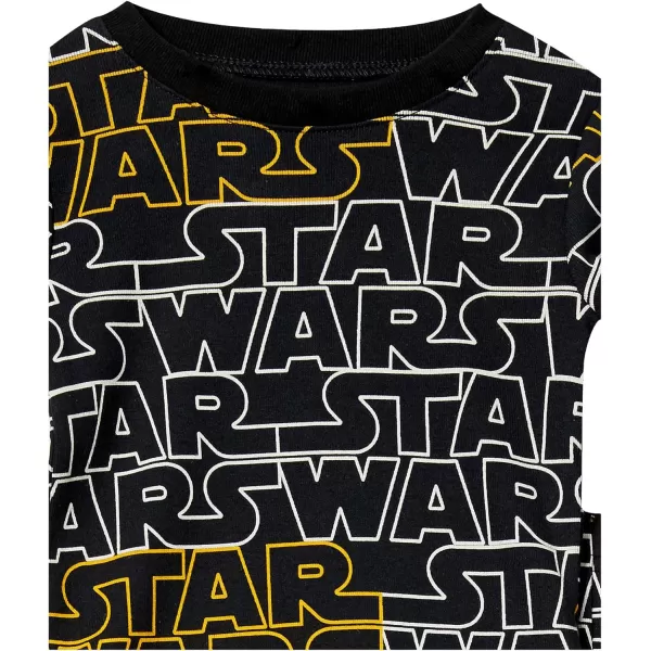 Amazon Essentials Star Wars Family Matching Pajama Sleep SetsKids amp Baby Star Wars Logo  Baby and Kids