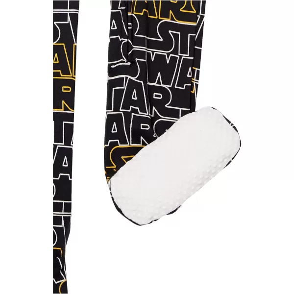 Amazon Essentials Star Wars Family Matching Pajama Sleep SetsKids amp Baby Star Wars Logo  Footed Sleeper