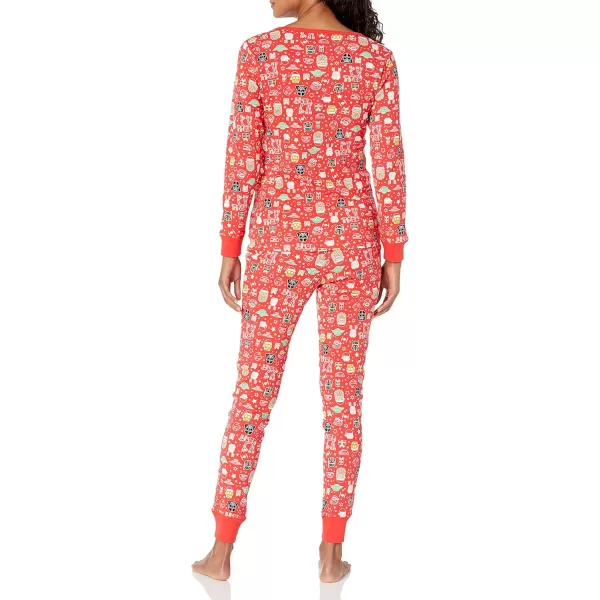 Amazon Essentials Star Wars Holiday Family Pajama SetsAdult Star Wars Holiday  Womens Snugfit