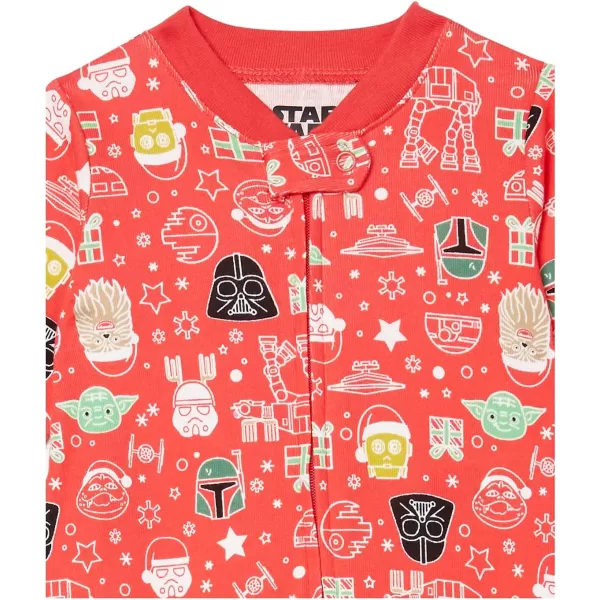 Amazon Essentials Star Wars Holiday Family Pajama SetsKids amp Baby Star Wars Holiday  Sleep amp Play