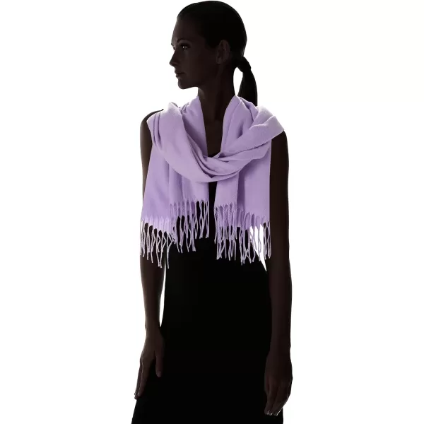 Amazon Essentials Unisex Adults Oversived Woven Scarf with FringeLavender