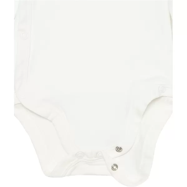 Amazon Essentials Unisex Babies Cotton LongSleeve Side Snap Bodysuit Previously Amazon Aware Pack of 3Offwhite