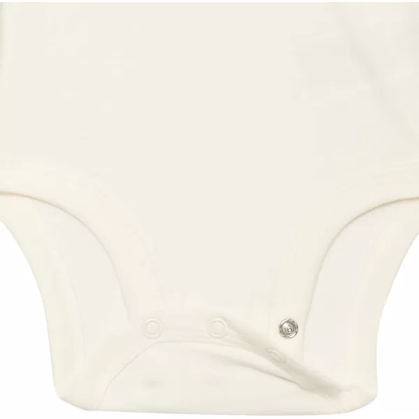 Amazon Essentials Unisex Babies Cotton Stretch Jersey Long Sleeve Bodysuit Previously Amazon Aware Pack of 3Light BeigeLight TanWhite