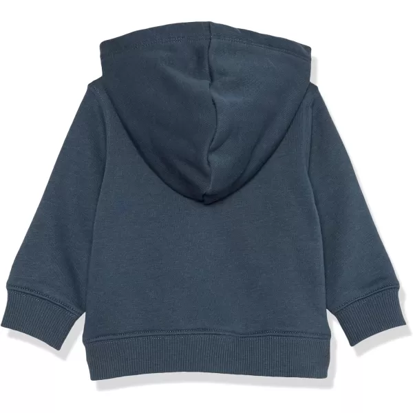 Amazon Essentials Unisex Babies French Terry ZipUp Hoodie Previously Amazon AwareDark Navy