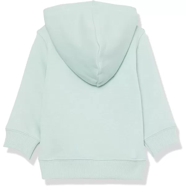 Amazon Essentials Unisex Babies French Terry ZipUp Hoodie Previously Amazon AwarePale Mint Green