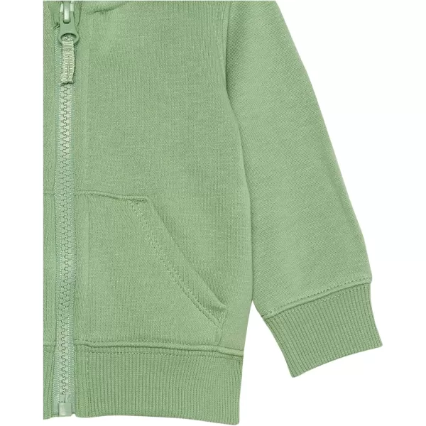 Amazon Essentials Unisex Babies French Terry ZipUp Hoodie Previously Amazon AwareSage Green