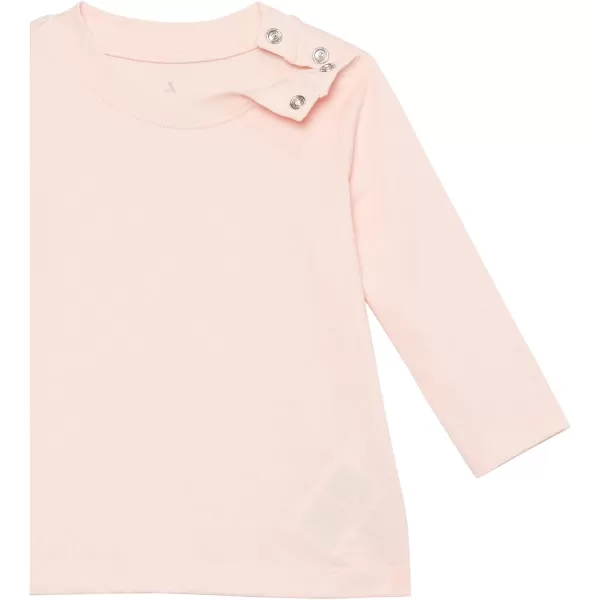 Amazon Essentials Unisex Babies Organic Cotton Long Sleeve TShirt Previously Amazon Aware Pack of 3Pink