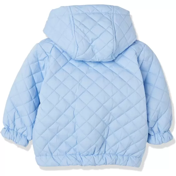 Amazon Essentials Unisex Babies Reversible Lightweight Puffer Jacket Previously Amazon AwareLight Blue