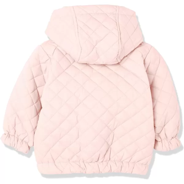 Amazon Essentials Unisex Babies Reversible Lightweight Puffer Jacket Previously Amazon AwareLight Pink
