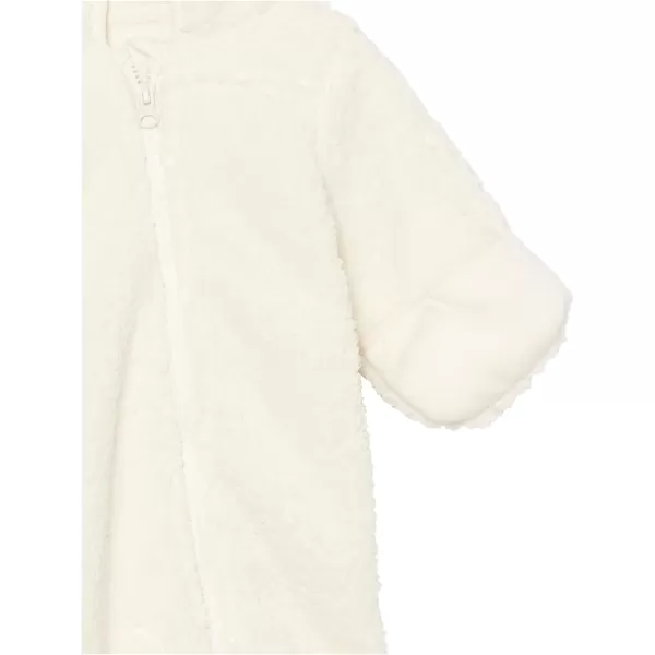 Amazon Essentials Unisex Babies Sherpa Fleece Bunting SuitIvory