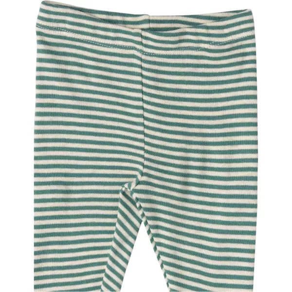 Amazon Essentials Unisex Babies Toddlers and Kids Leggings5 Dark Green Mini StripeGreenLight Green StripeAcornsSquirrel