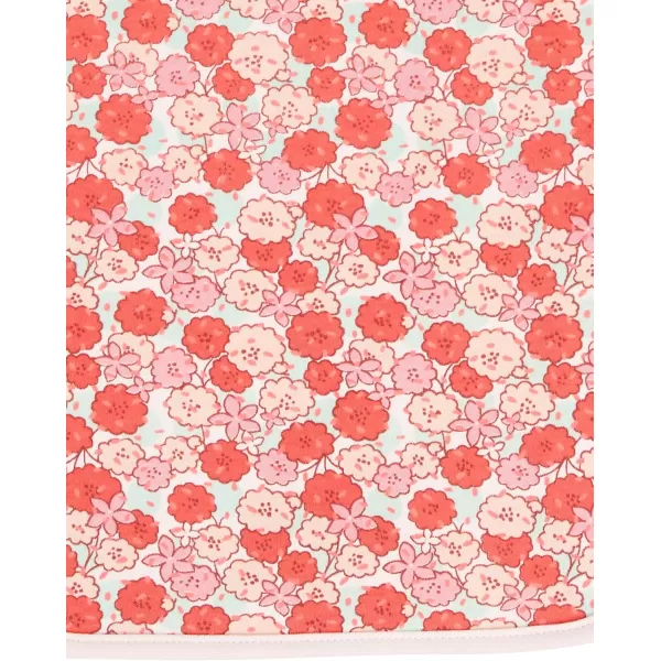 Amazon Essentials Unisex Kids Burp Cloths Pack of 66pack Pink Berries