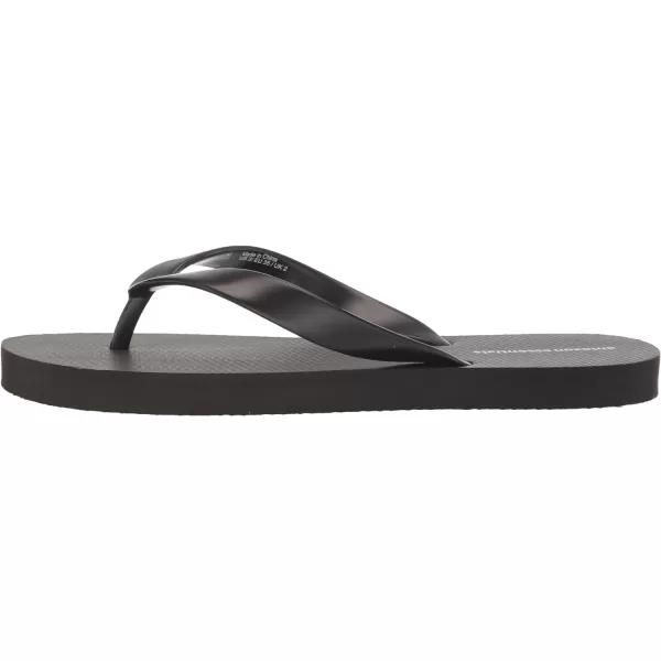 Amazon Essentials Unisex Kids Flip Flops Pack of 3Black