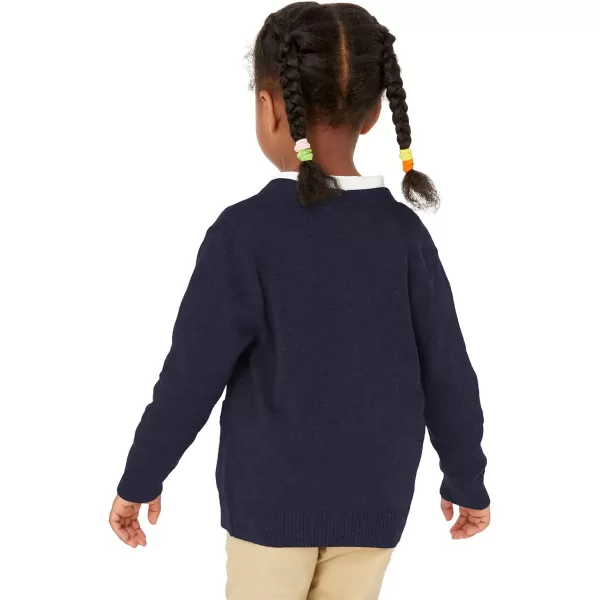 Amazon Essentials Unisex Kids and Toddlers Uniform Cotton Cardigan Sweaters Pack of 2Navy