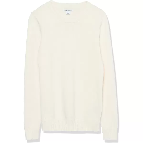 Amazon Essentials Womens 100 Cotton Crewneck Sweater Available in Plus SizeEcru