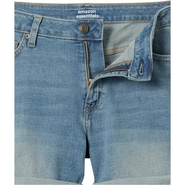 Amazon Essentials Womens 4 Denim ShortMedium Wash