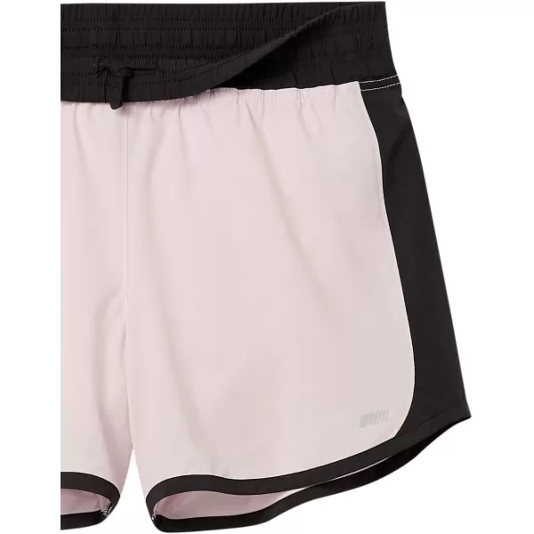 Amazon Essentials Womens 4 Stretch Woven Running ShortPale Pink