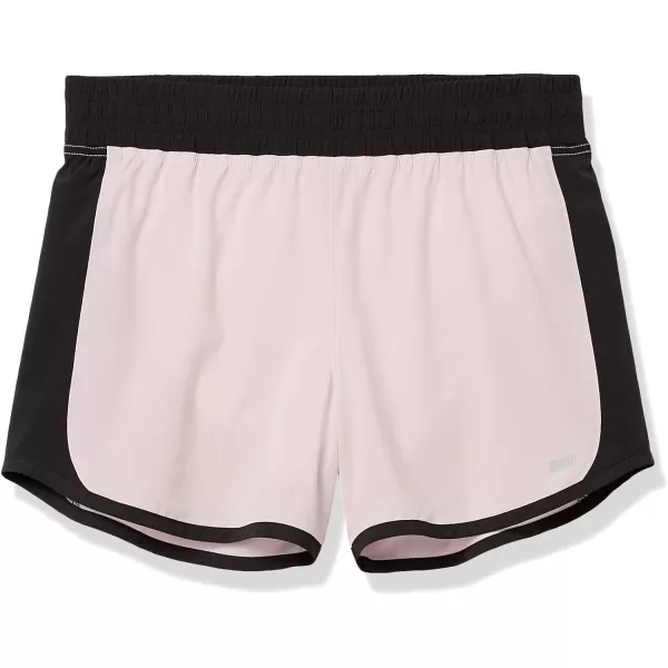 Amazon Essentials Womens 4 Stretch Woven Running ShortPale Pink