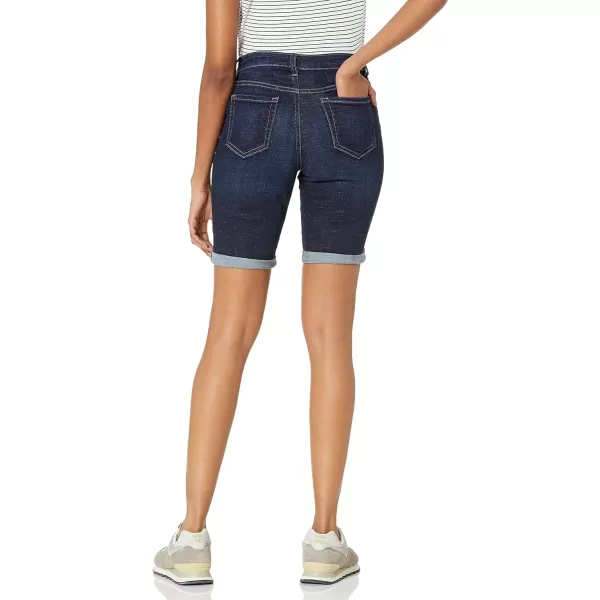 Amazon Essentials Womens 9 Denim Bermuda ShortsDark Wash