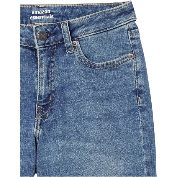 Amazon Essentials Womens 9 Denim Bermuda ShortsMedium Wash