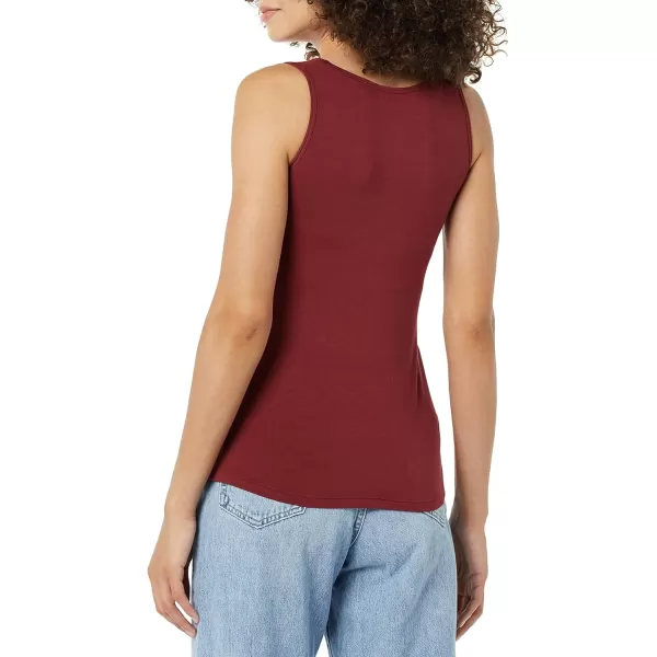 Amazon Essentials Womens Active Maternity Tank Top MultipacksBurgundy