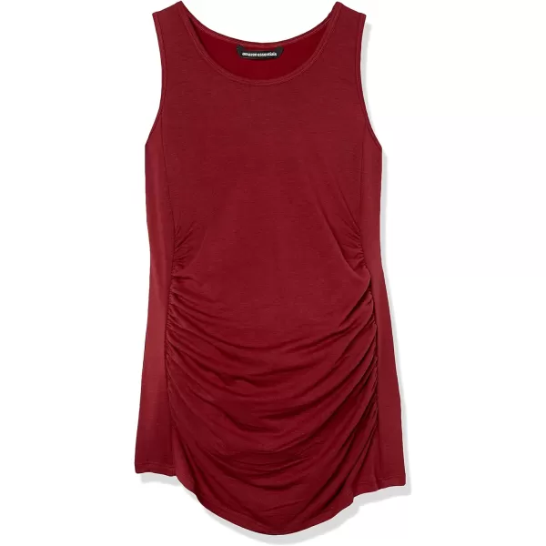 Amazon Essentials Womens Active Maternity Tank Top MultipacksBurgundy