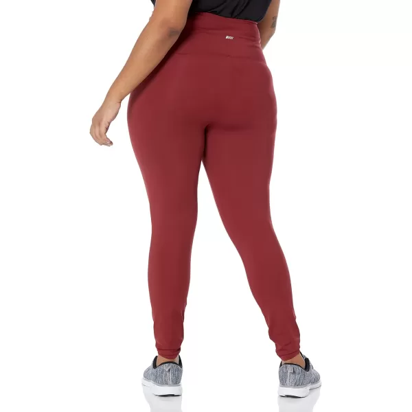 Amazon Essentials Womens Active Sculpt Full Length Maternity LeggingsBurgundy