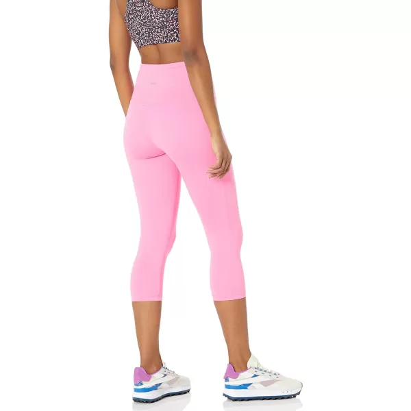 Amazon Essentials Womens Active Sculpt High Rise Capri Legging Available in Plus SizeBright Pink