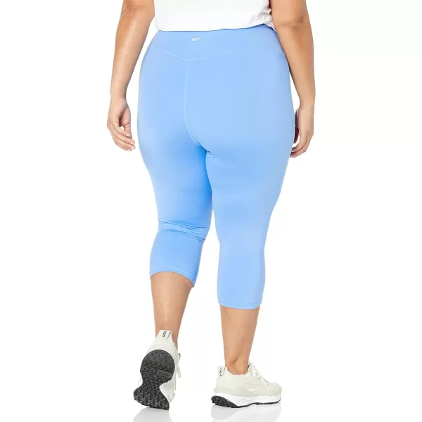 Amazon Essentials Womens Active Sculpt High Rise Capri Legging Available in Plus SizeFrench Blue