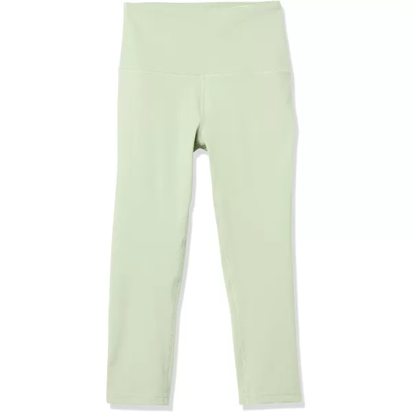 Amazon Essentials Womens Active Sculpt High Rise Capri Legging Available in Plus SizeLight Green