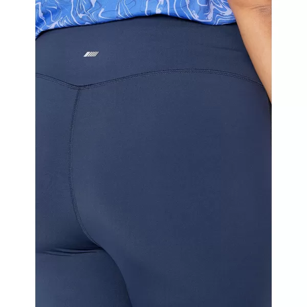 Amazon Essentials Womens Active Sculpt High Rise Capri Legging Available in Plus SizeNavy