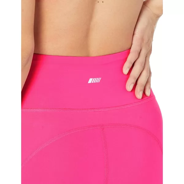 Amazon Essentials Womens Active Sculpt High Rise Capri Legging with Pockets Available in Plus SizeNeon Pink