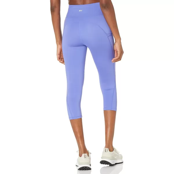 Amazon Essentials Womens Active Sculpt High Rise Capri Legging with Pockets Available in Plus SizePurple