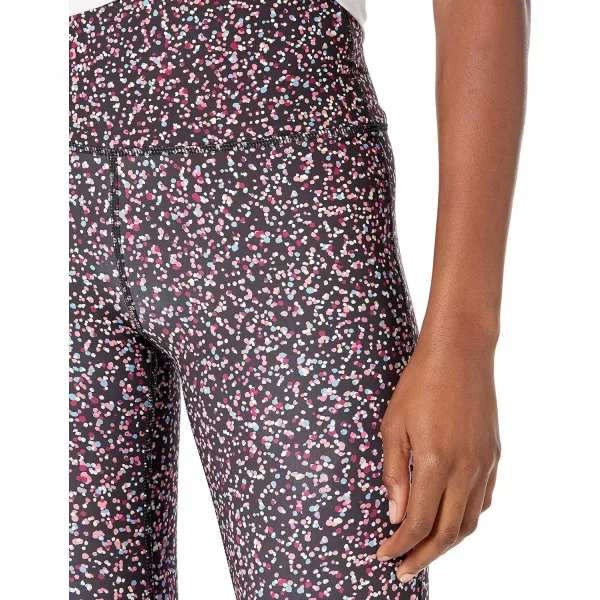 Amazon Essentials Womens Active Sculpt HighRise FullLength Legging Available in Plus SizeBlack Confetti Print