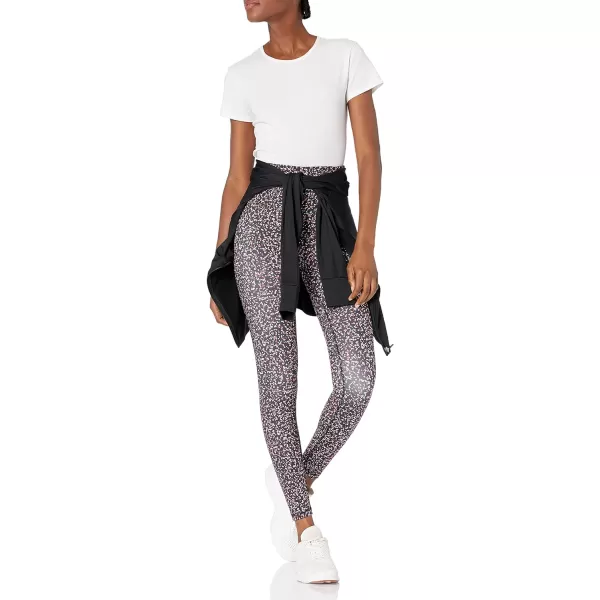 Amazon Essentials Womens Active Sculpt HighRise FullLength Legging Available in Plus SizeBlack Confetti Print
