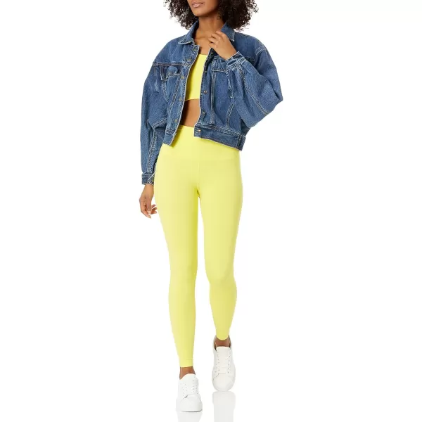 Amazon Essentials Womens Active Sculpt HighRise FullLength Legging Available in Plus SizeBright Yellow
