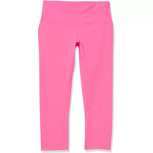 Amazon Essentials Womens Active Sculpt Mid Rise Capri LeggingBright Pink
