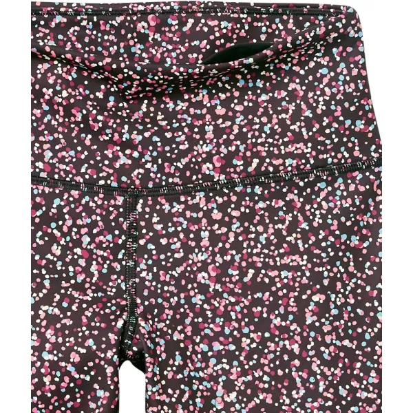 Amazon Essentials Womens Active Sculpt Mid Rise Full Length Legging Available in Plus SizeBlack Confetti Print