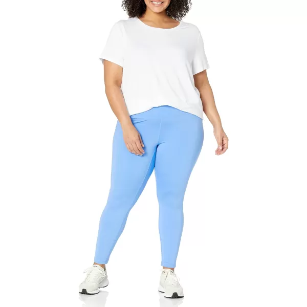 Amazon Essentials Womens Active Sculpt Mid Rise Full Length Legging Available in Plus SizeFrench Blue