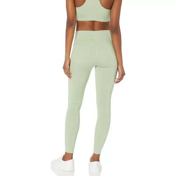 Amazon Essentials Womens Active Sculpt Mid Rise Full Length Legging Available in Plus SizeLight Green