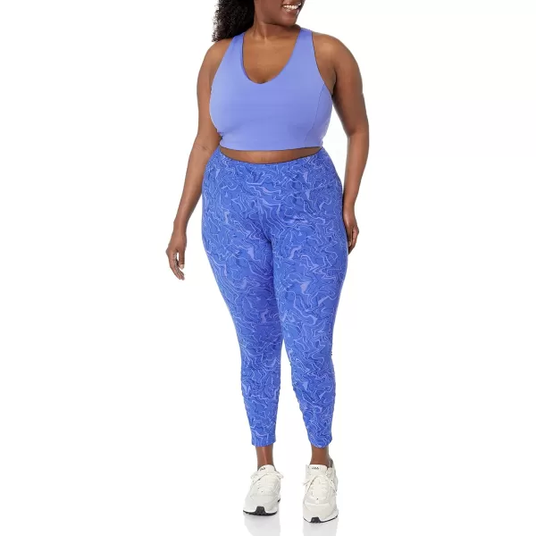 Amazon Essentials Womens Active Sculpt Mid Rise Full Length Legging Available in Plus SizeMulticolor Marble