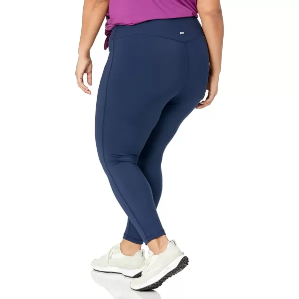 Amazon Essentials Womens Active Sculpt Mid Rise Full Length Legging Available in Plus SizeNavy