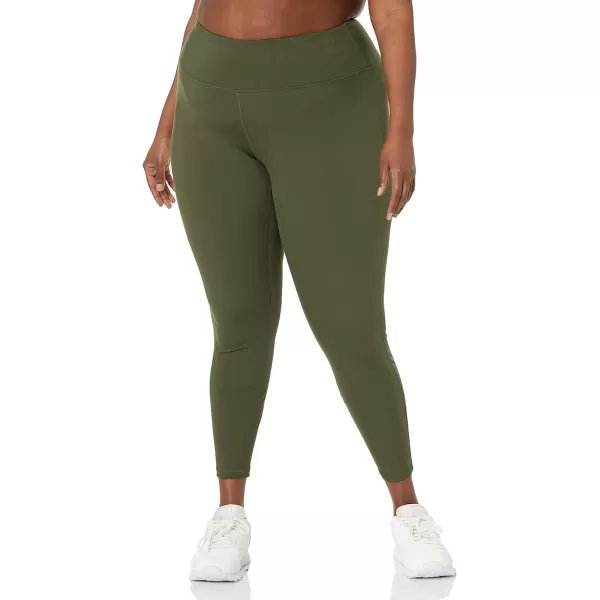 Amazon Essentials Womens Active Sculpt Mid Rise Full Length Legging Available in Plus SizeOlive