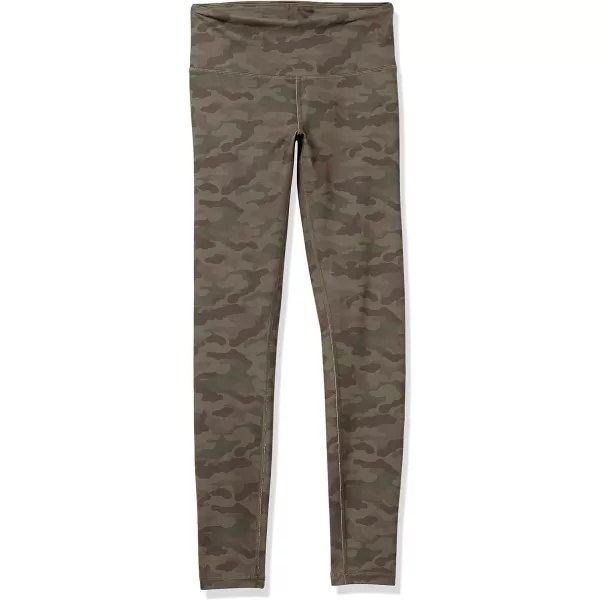 Amazon Essentials Womens Active Sculpt Mid Rise Full Length Legging Available in Plus SizeOlive Camo