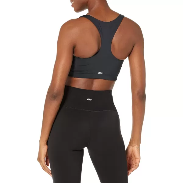 Amazon Essentials Womens Active Sculpt VNeck Sports Bra Available in Plus SizeBlack