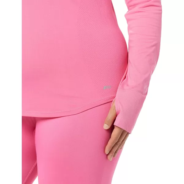 Amazon Essentials Womens Active Seamless LongSleeve TShirtHot Pink